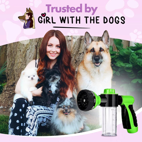 Girl With The Dogs Pet Bath Sprayer