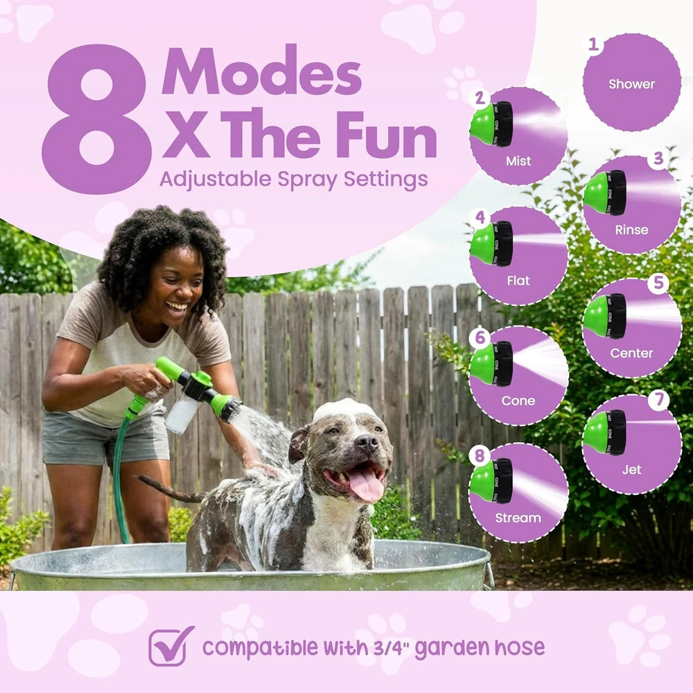 Girl With The Dogs Pet Bath Sprayer