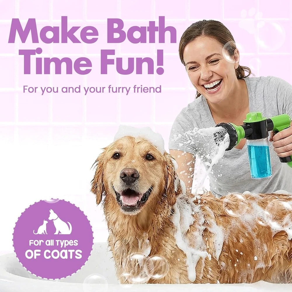 Girl With The Dogs Pet Bath Sprayer