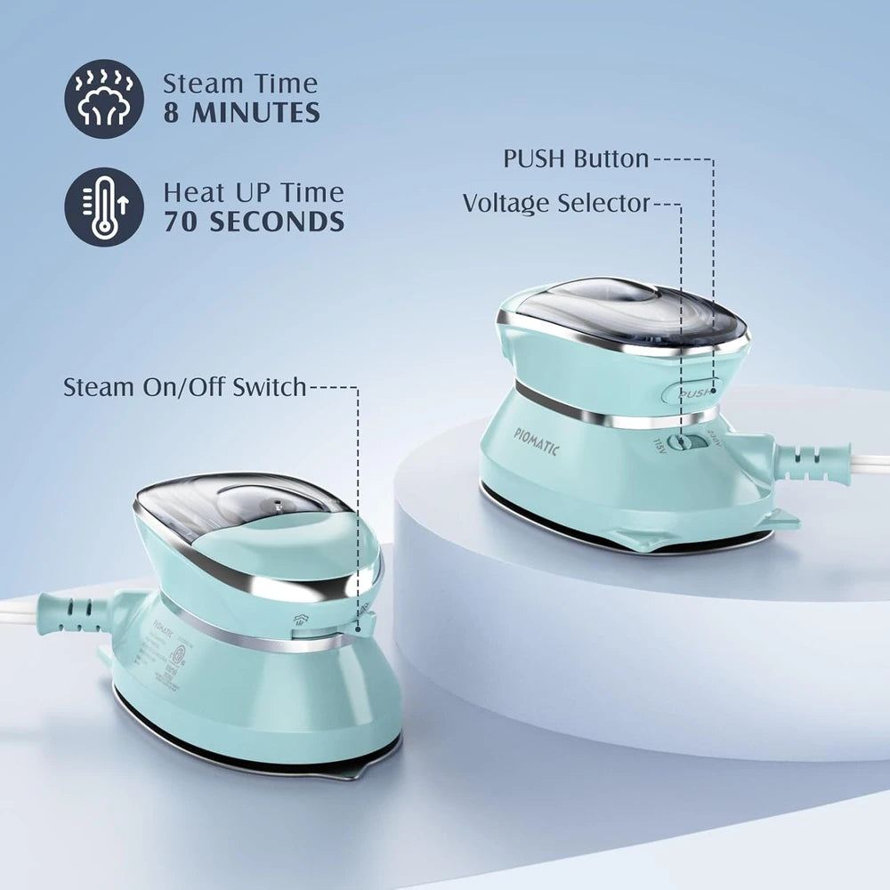 Piomatic Portable Travel Iron
