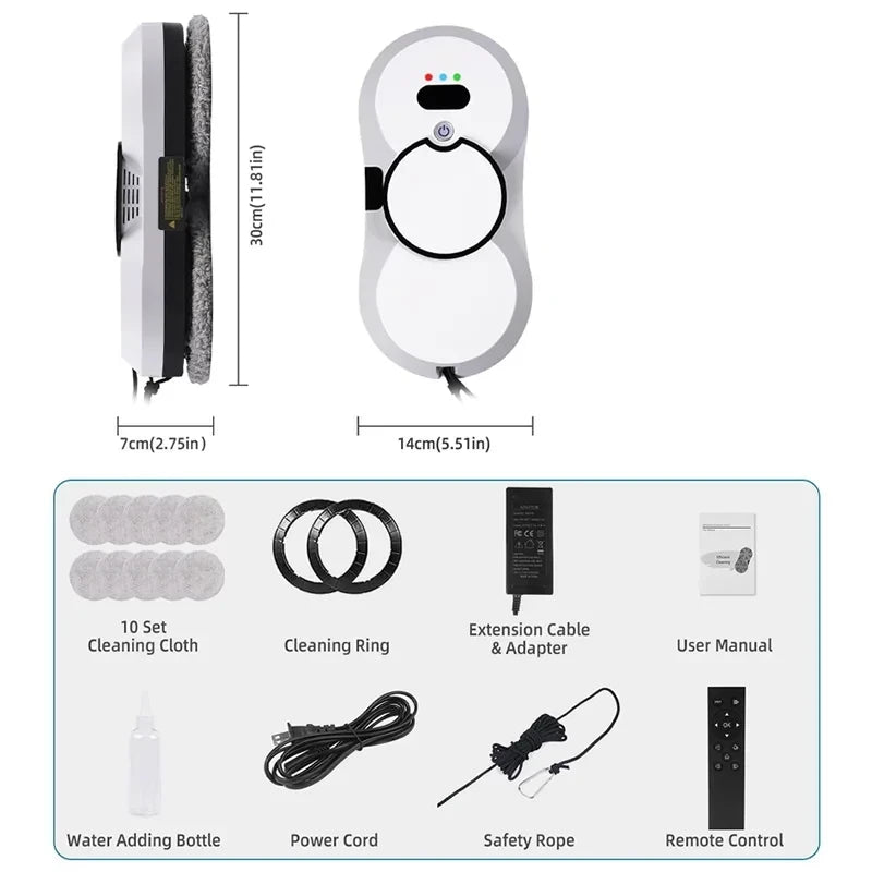 Hixzap Automatic Window Cleaning Robot