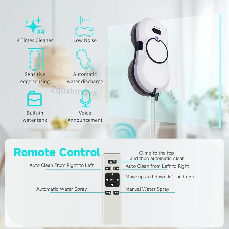 Hixzap Automatic Window Cleaning Robot